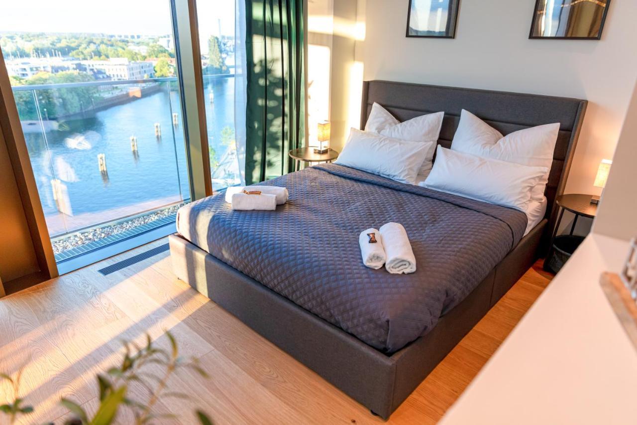 Cabana - Theview - Terrasse - Waterfront - Kostenloser Parkplatz - Wifi Olsztyn Bagian luar foto