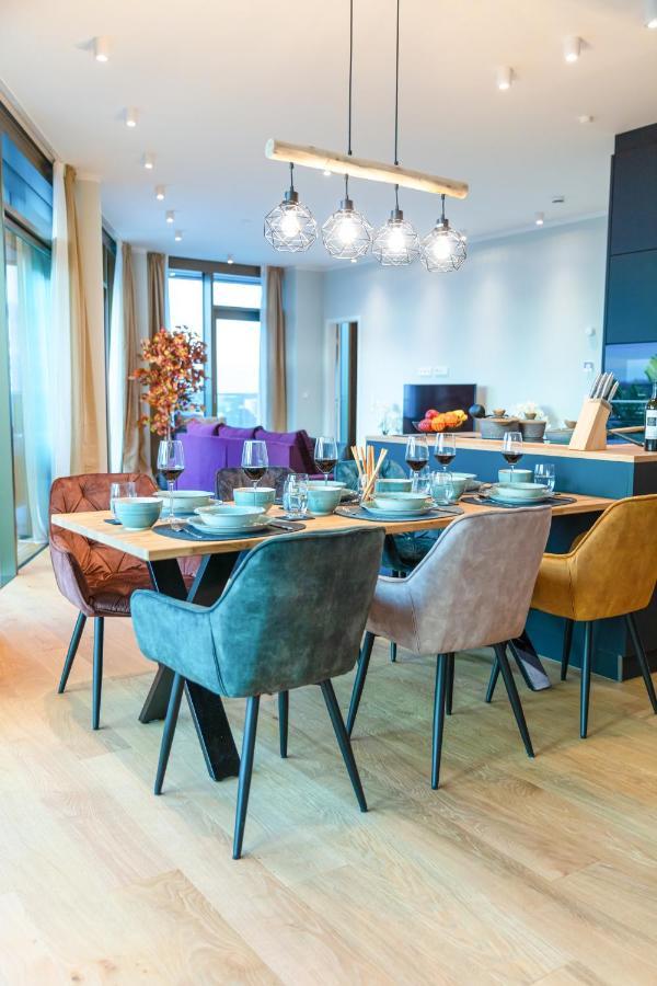 Cabana - Theview - Terrasse - Waterfront - Kostenloser Parkplatz - Wifi Olsztyn Bagian luar foto