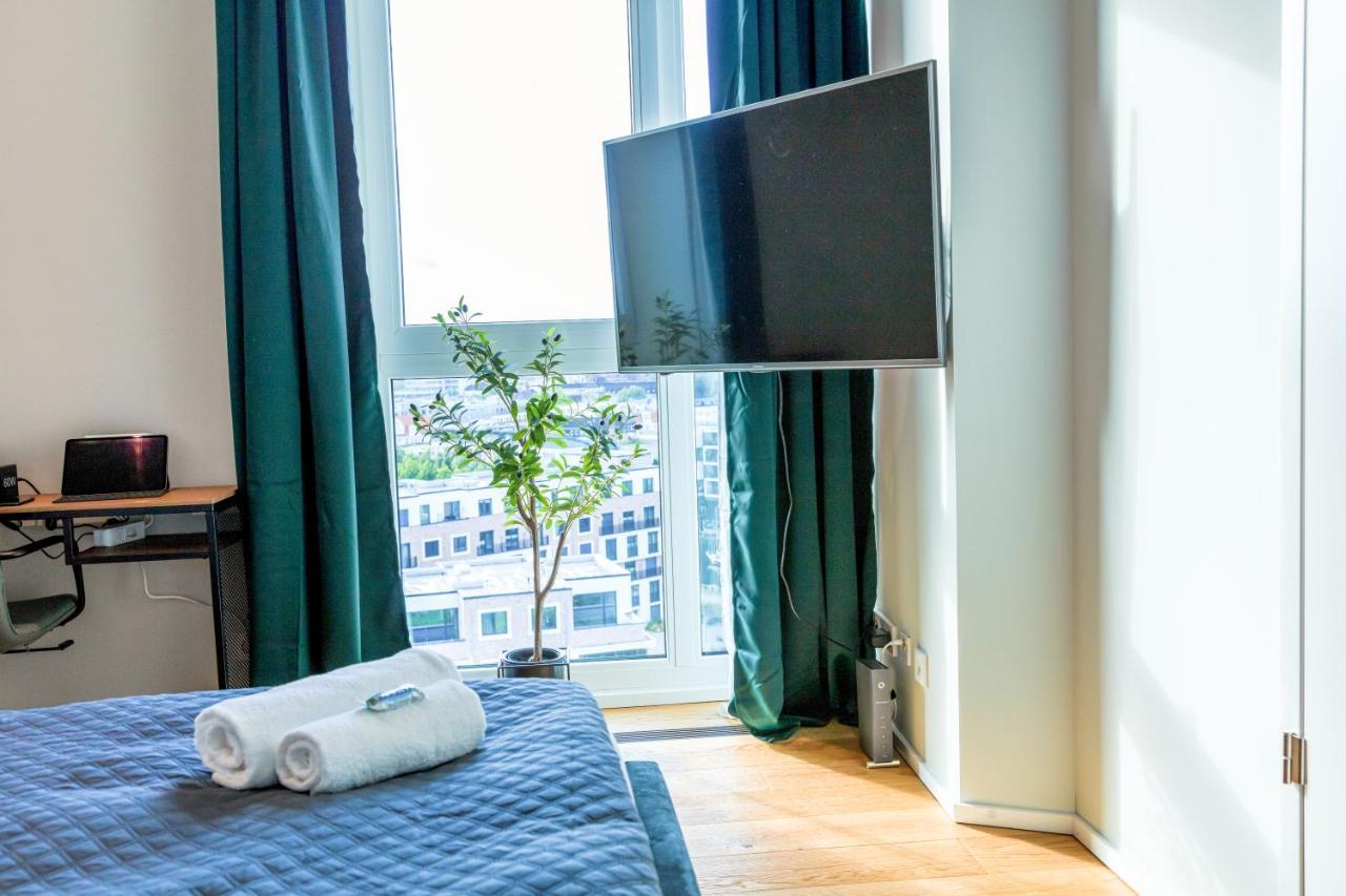 Cabana - Theview - Terrasse - Waterfront - Kostenloser Parkplatz - Wifi Olsztyn Bagian luar foto